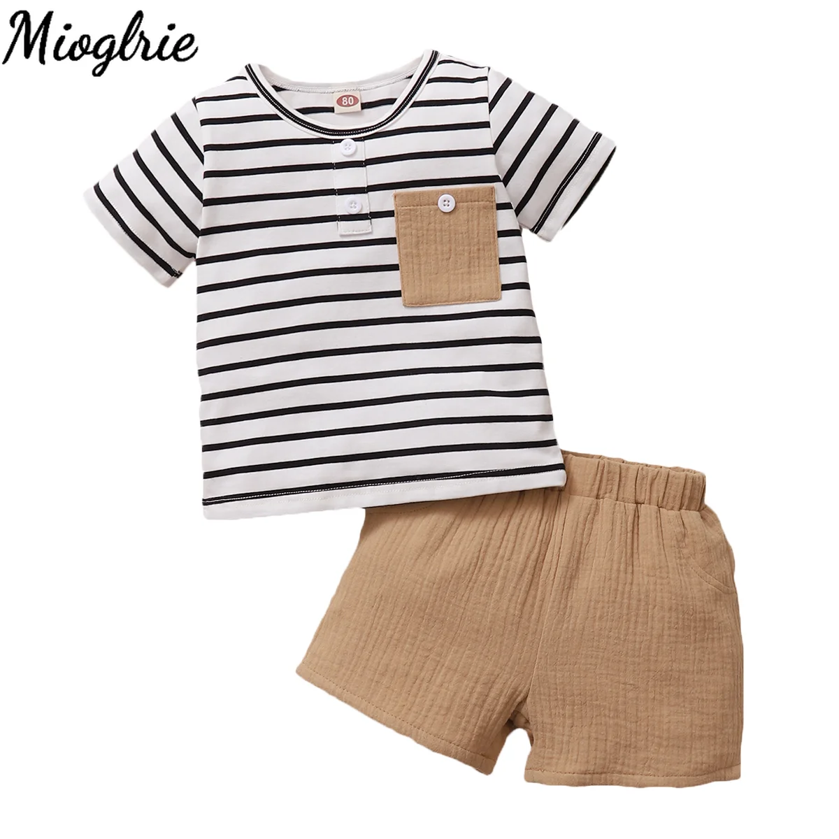 Toddler Baby Boy Clothing Stripe Print Short Sleeves Top Suit 2022 Summer Fashion Baby Boy Costume Cute baju Baby Boy Clothes
Toddler Baby Boy Clothing Stripe Print Short Sleeves Top Suit 2022 Summer Fashion Baby Boy Costume Cute baju Baby Boy Clothes