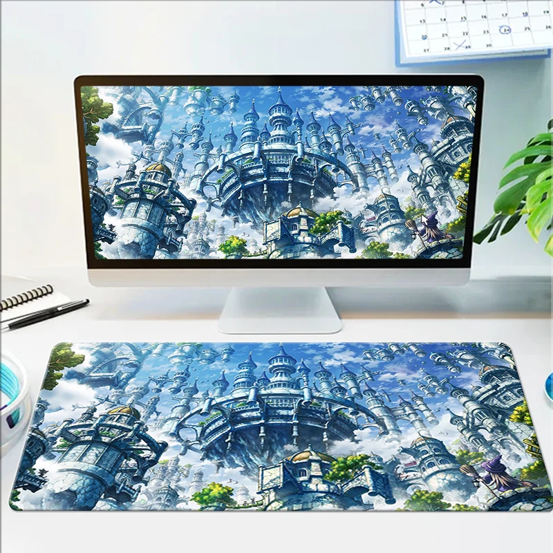 Non-slip Keyboard Pad Castle in the Sky Rubber Mousepad Gamer Mouse Mats Desk Protector Pc Accessories Computer Desks Gaming Mat
Non-slip Keyboard Pad Castle in the Sky Rubber Mousepad Gamer Mouse Mats Desk Protector Pc Accessories Computer Desks Gaming Mat