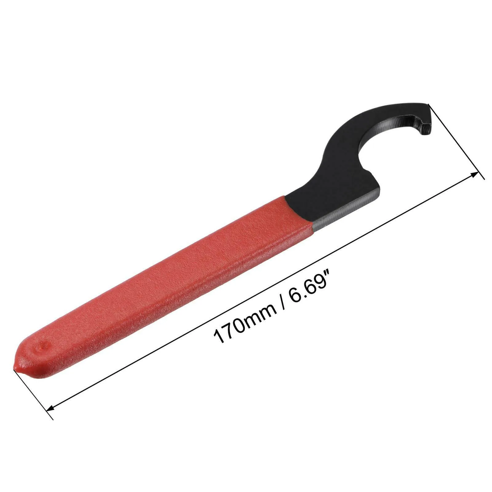 1 Pcs Hook Wrench Spanner 1 Piece 38-42/45-52/55-62/68-72mm Anti-slip Handle Drop Forged Carbon Steel For Round Nut C Type
1 Pcs Hook Wrench Spanner 1 Piece 38-42/45-52/55-62/68-72mm Anti-slip Handle Drop Forged Carbon Steel For Round Nut C Type