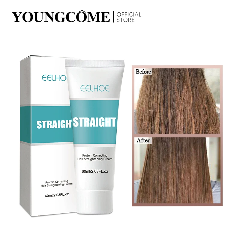 2023 New Protein Correcting Hair Straightening Cream 60ml Nourishing Fast Smoothing intense hair Care treatment for damaged hair
2023 New Protein Correcting Hair Straightening Cream 60ml Nourishing Fast Smoothing intense hair Care treatment for damaged hair
