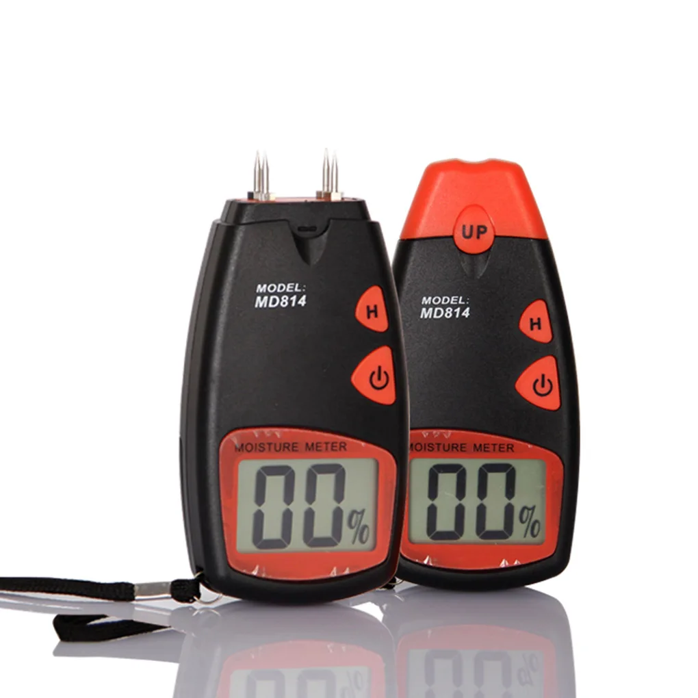 Wood Block Log Moisture Tester Portable Digital LCD Display Wood Humidity Measuring Device Battery Included
Wood Block Log Moisture Tester Portable Digital LCD Display Wood Humidity Measuring Device Battery Included
