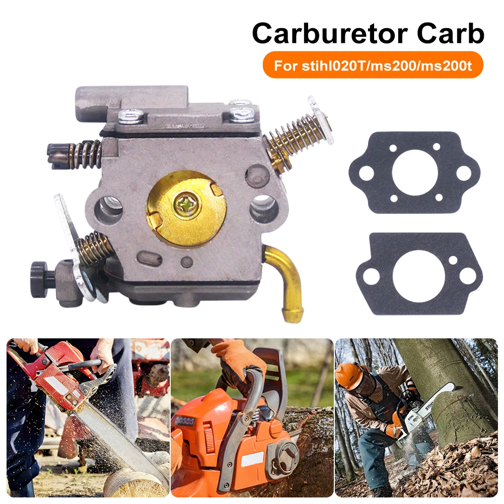 Carburetor Carb Fit For Stihl 020 020T MS200 MS200T Chainsaw Parts Chainsaw Carburetor With Mounting Gasket Garden Power Tools
Carburetor Carb Fit For Stihl 020 020T MS200 MS200T Chainsaw Parts Chainsaw Carburetor With Mounting Gasket Garden Power Tools