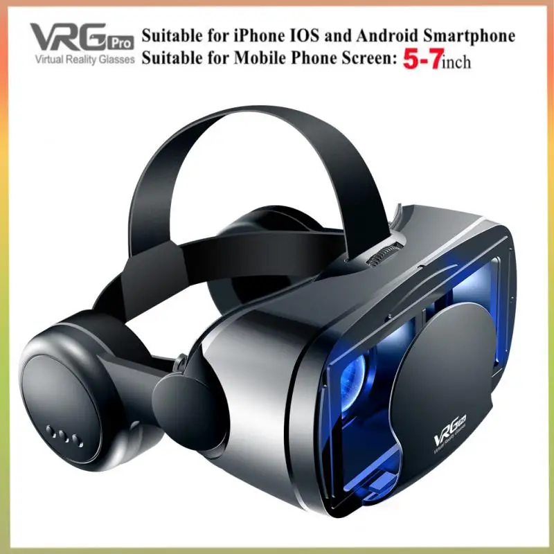 3D VR смарт-очки гарнитура Виртуальная реальность шлем смартфон полноэкранный обзор широкоугольный объектив с диагональю 7 дюймов
3D VR смарт-очки гарнитура Виртуальная реальность шлем смартфон полноэкранный обзор широкоугольный объектив с диагональю 7 дюймов