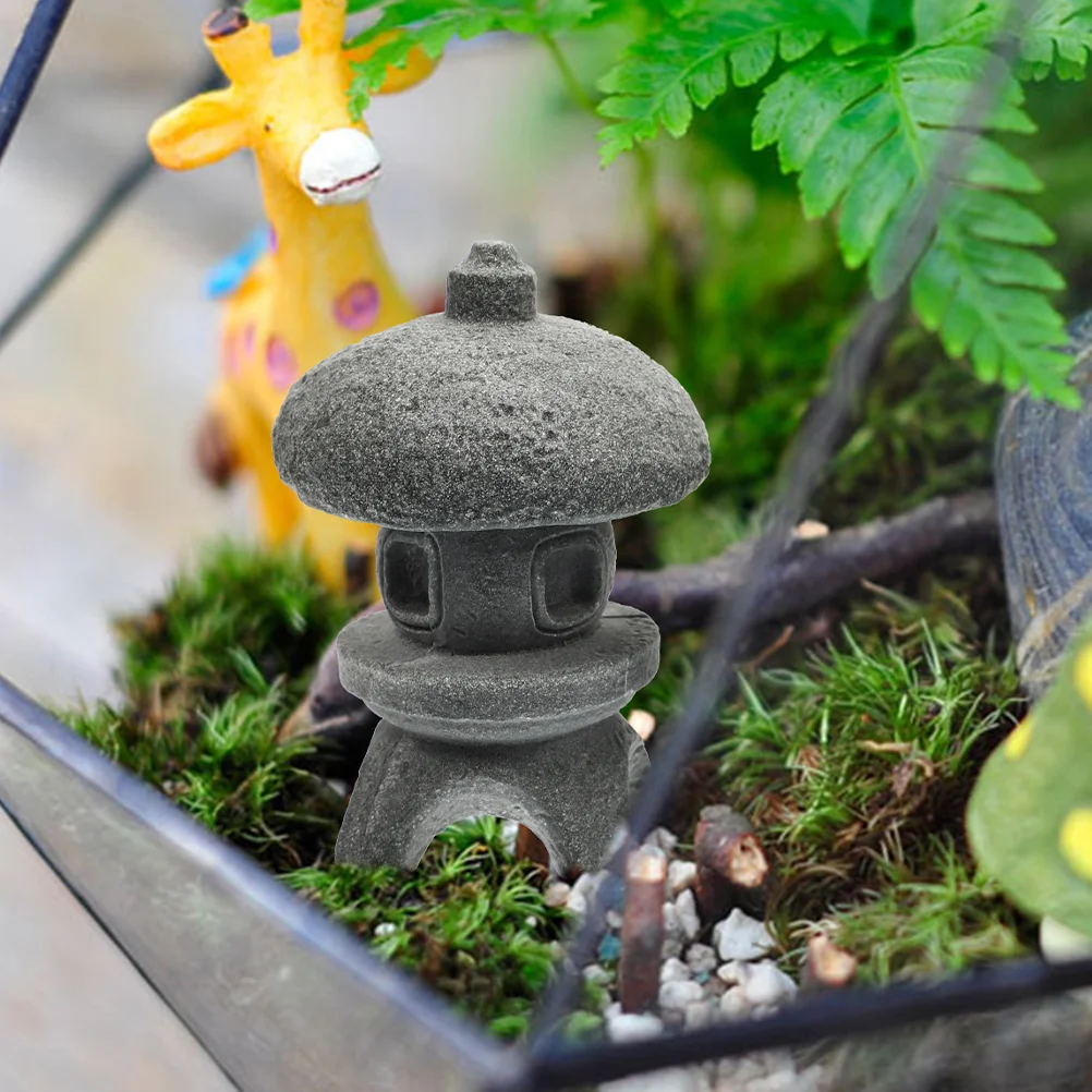 Exquisite Ornament Sandstone Pagoda Model Simulation Building Miniature Pagoda Model Garden Decor for Table Desk 
Exquisite Ornament Sandstone Pagoda Model Simulation Building Miniature Pagoda Model Garden Decor for Table Desk