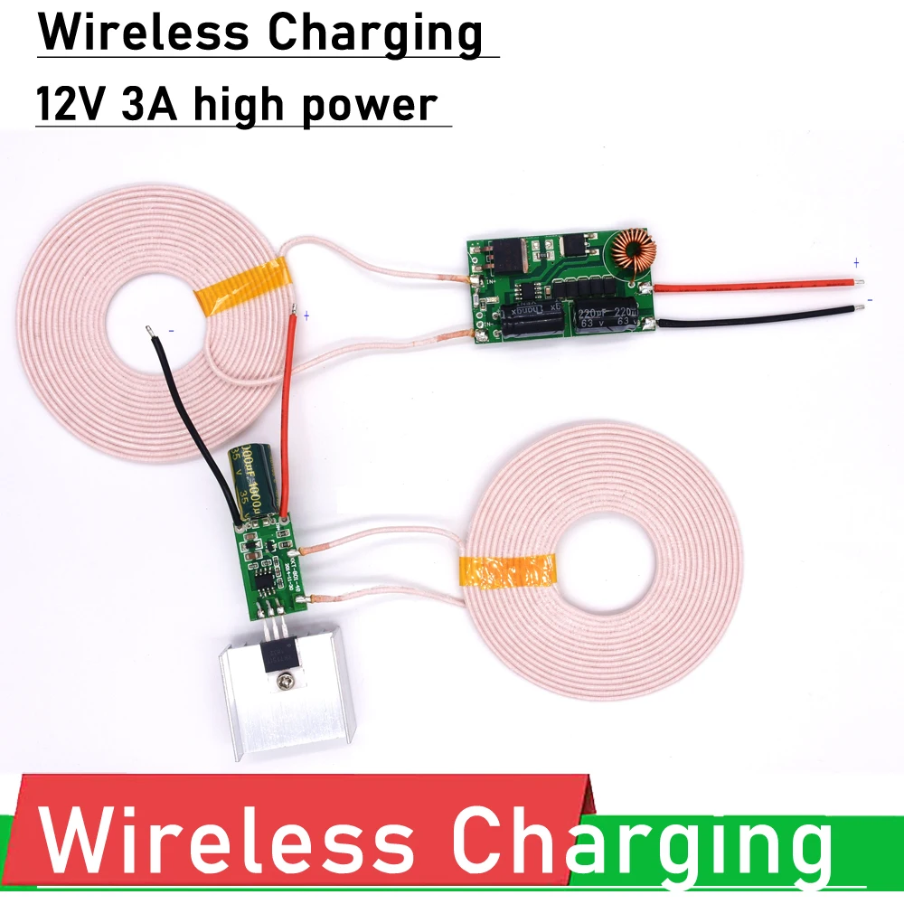 DC 12V 3A высокомощный беспроводной модуль питания зарядное устройство с дистанционным зарядным устройством катушка индукционный прием 24V передатчик + приемник A
DC 12V 3A высокомощный беспроводной модуль питания зарядное устройство с дистанционным зарядным устройством катушка индукционный прием 24V передатчик + приемник A