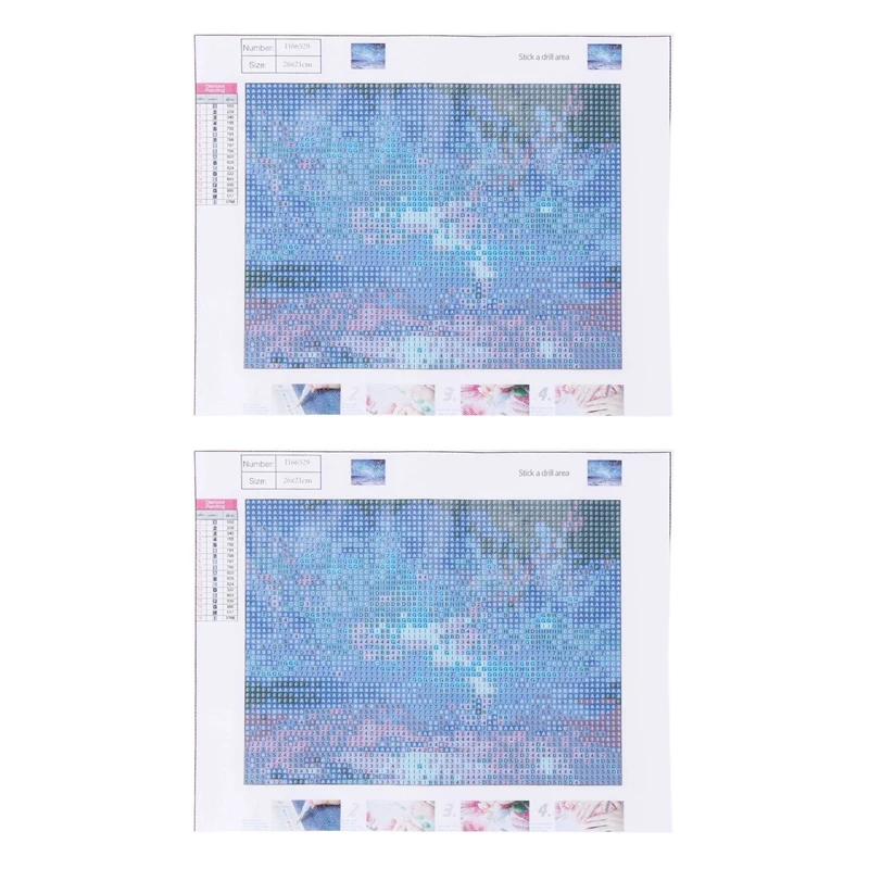 2X 5D DIY Diamond Painting Scenery Love The Sky Diamond Rhinestone Embroidery Cross Stitch Home Decor Gift 20X25cm
2X 5D DIY Diamond Painting Scenery Love The Sky Diamond Rhinestone Embroidery Cross Stitch Home Decor Gift 20X25cm