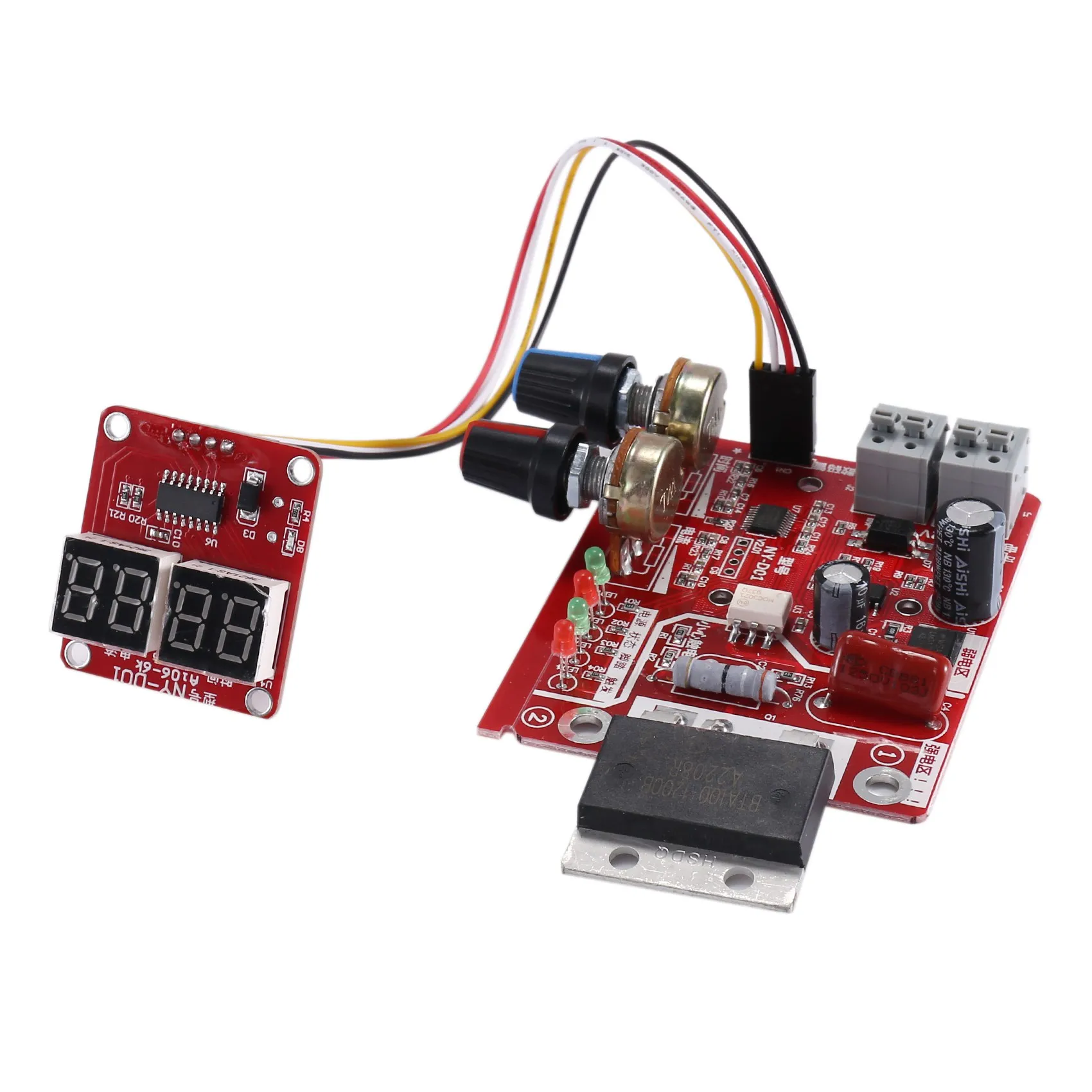 NY-D01 Spot Welding Machine Control Board 100A Adjustment Time Current Digital Display
NY-D01 Spot Welding Machine Control Board 100A Adjustment Time Current Digital Display