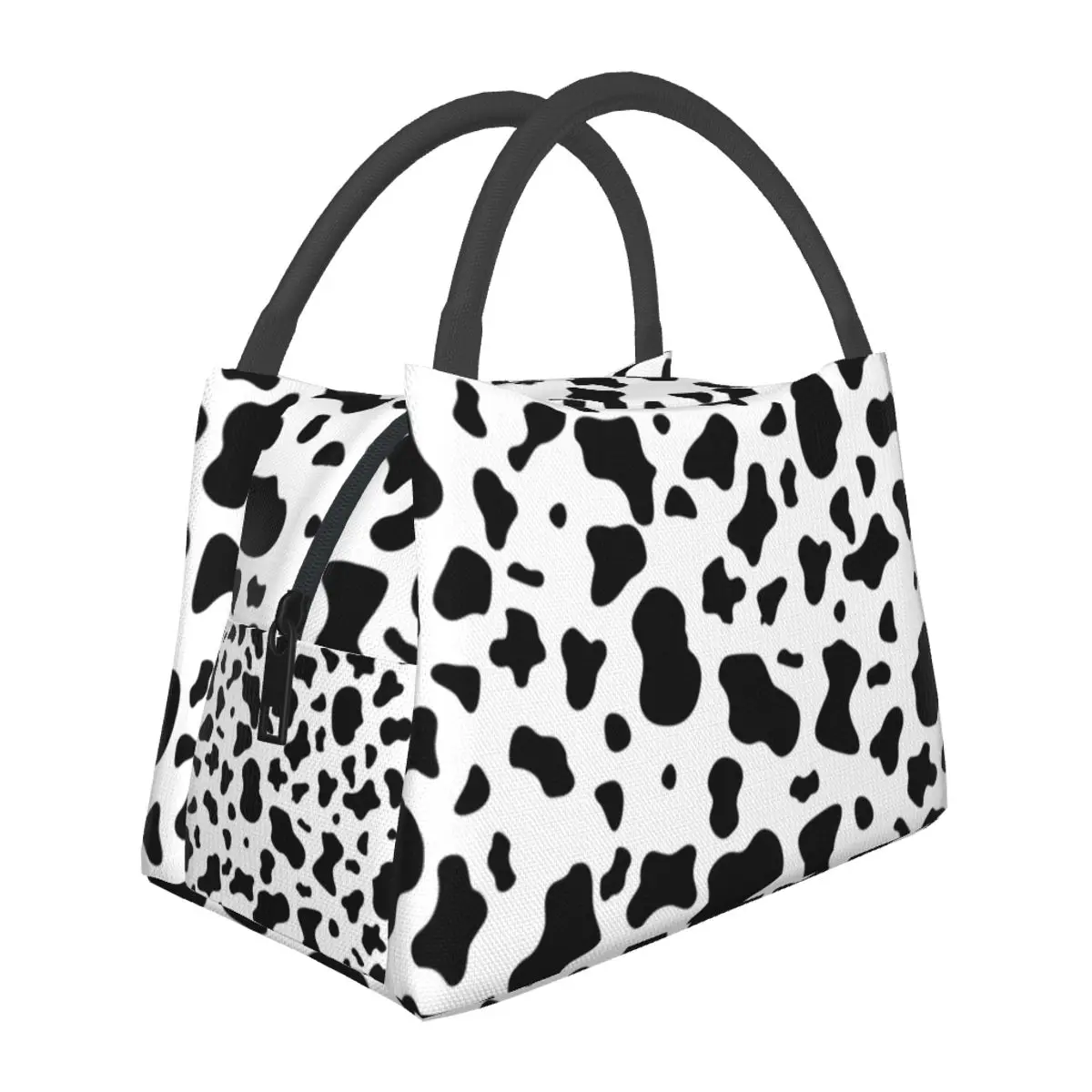 Black White Cow Print Lunch Bag Trendy Pattern Spots Animal Design Lunch Box Aesthetic Travel Cooler Bag Oxford Tote Food Bags
Black White Cow Print Lunch Bag Trendy Pattern Spots Animal Design Lunch Box Aesthetic Travel Cooler Bag Oxford Tote Food Bags
