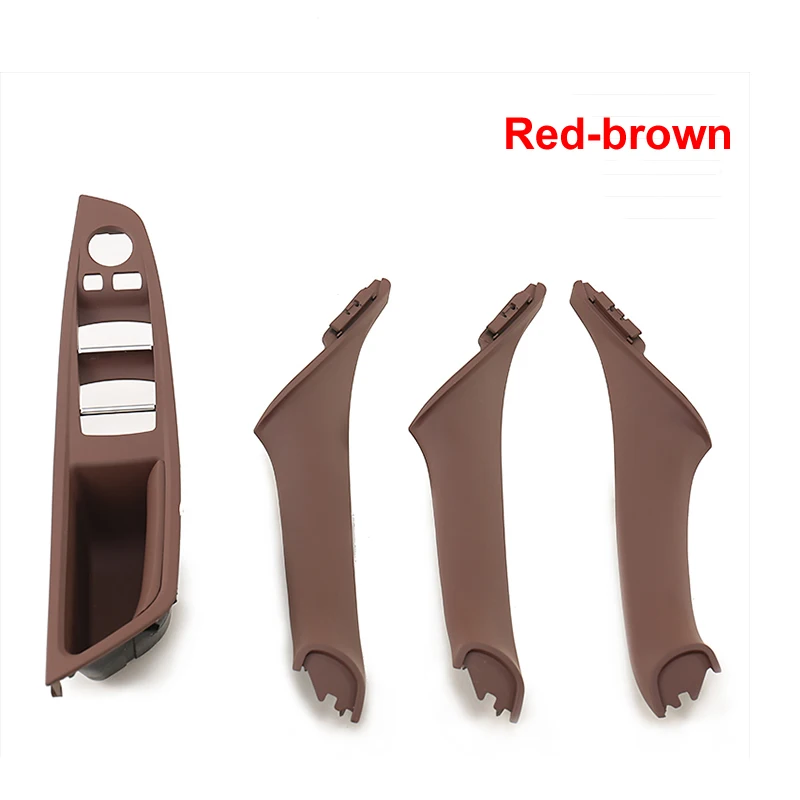 Left Hand Drive For BMW 5 Series F10 F11 F18 Car door inner handle Inner Door Panel Pull Trim Cover Brown+Red 4PCS
Left Hand Drive For BMW 5 Series F10 F11 F18 Car door inner handle Inner Door Panel Pull Trim Cover Brown+Red 4PCS