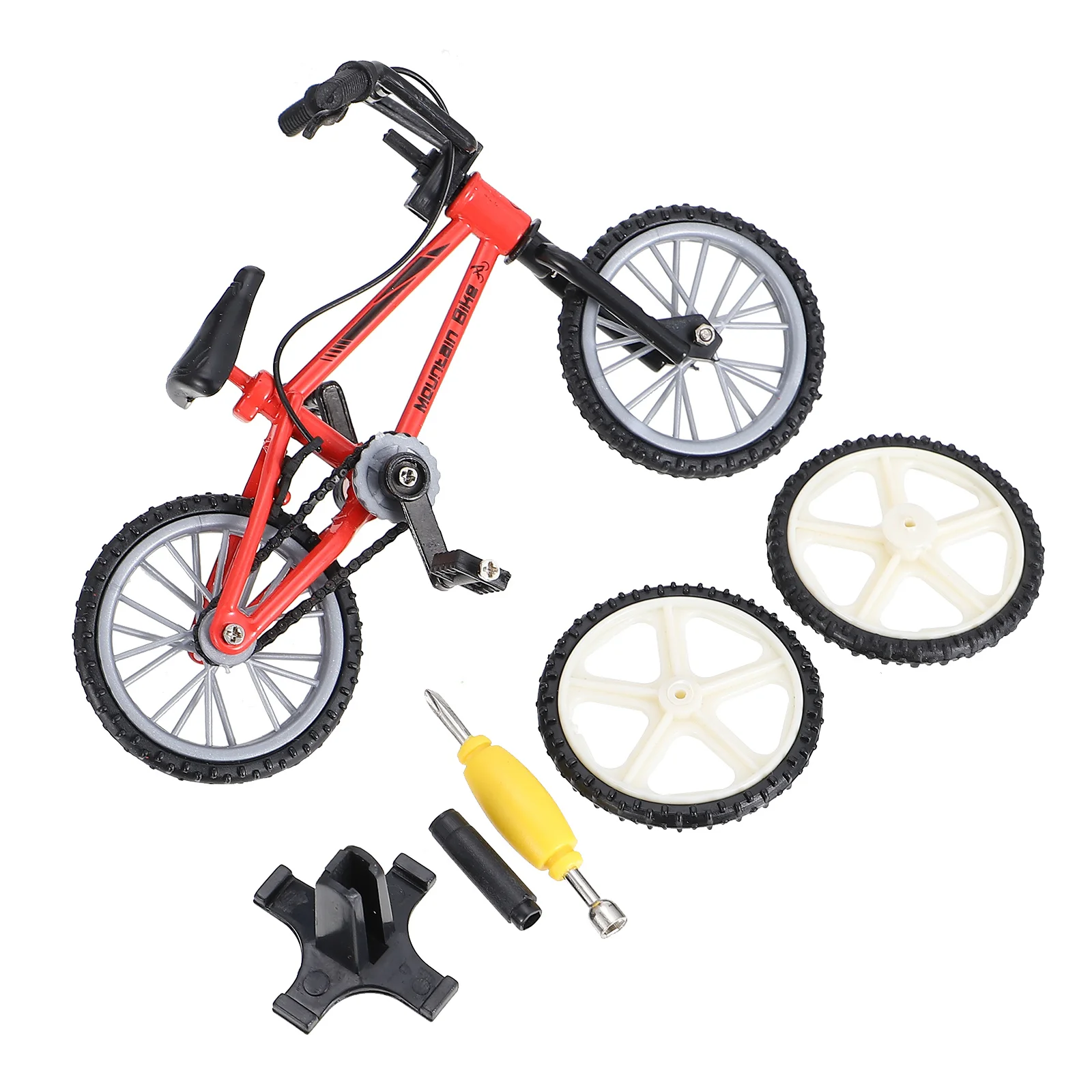 1 Set Finger Bikes Sports Finger Accessories Metal Creative Game Gifts with Finger Skateboards for Fun Red
1 Set Finger Bikes Sports Finger Accessories Metal Creative Game Gifts with Finger Skateboards for Fun Red
