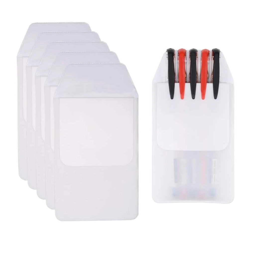 6PCS Set PVC Pen Inserted Leak-Proof Pocket Protectors Shirt Pocket for School Hospital Office White
6PCS Set PVC Pen Inserted Leak-Proof Pocket Protectors Shirt Pocket for School Hospital Office White