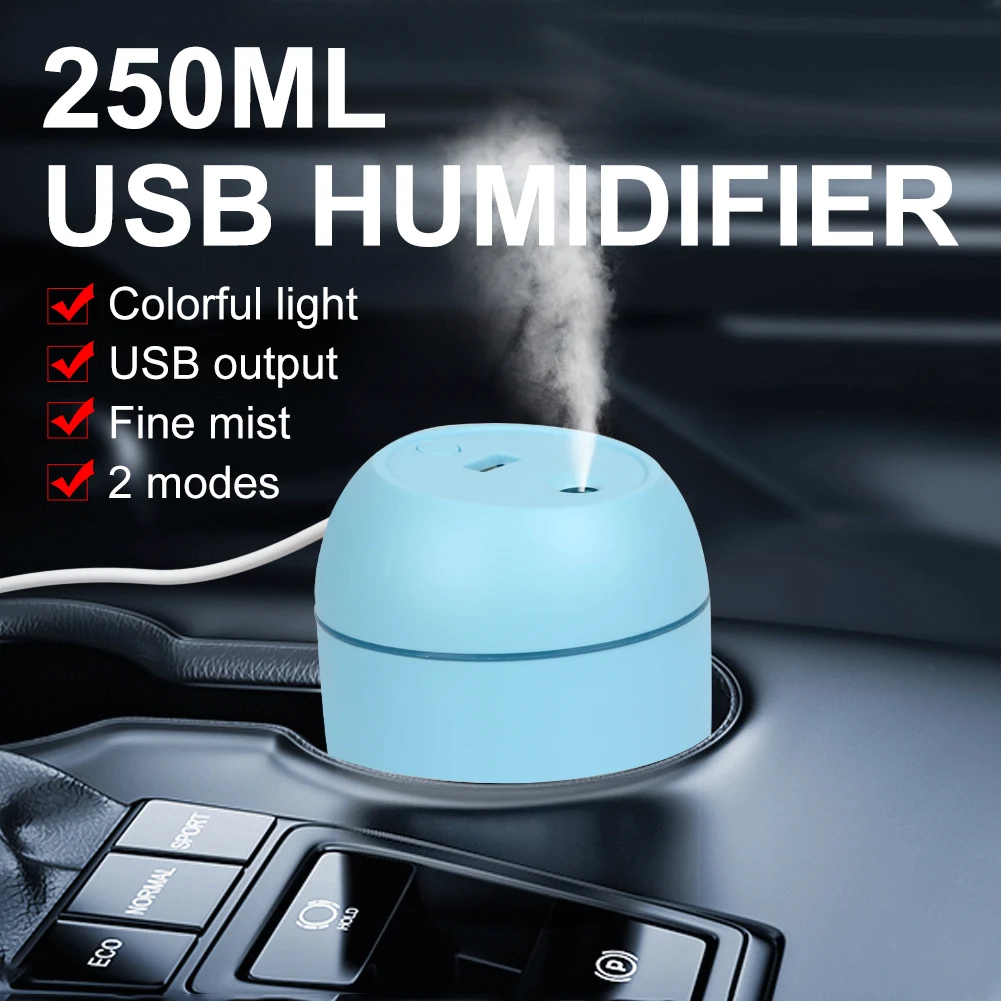 250ml Mini Car Air Humidifier Portable Air Freshener With LED Night Light USB Powered Oil Diffuser For Home Interior Accessories
250ml Mini Car Air Humidifier Portable Air Freshener With LED Night Light USB Powered Oil Diffuser For Home Interior Accessories