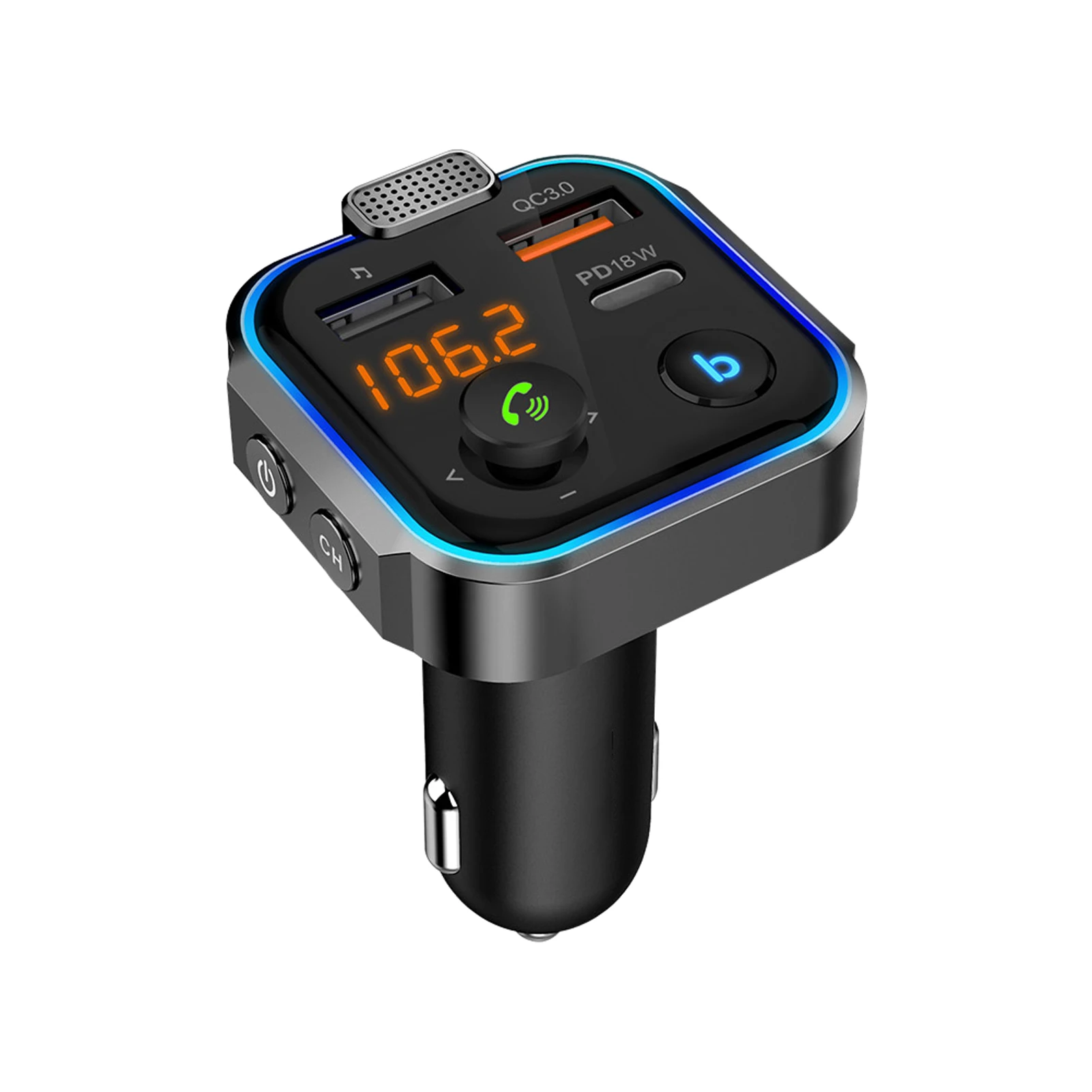 Radio Easy Install Multifunction Charging USB Interface Electronic FM Transmitter 36 W Car Adapter Wireless Compatible
Radio Easy Install Multifunction Charging USB Interface Electronic FM Transmitter 36 W Car Adapter Wireless Compatible