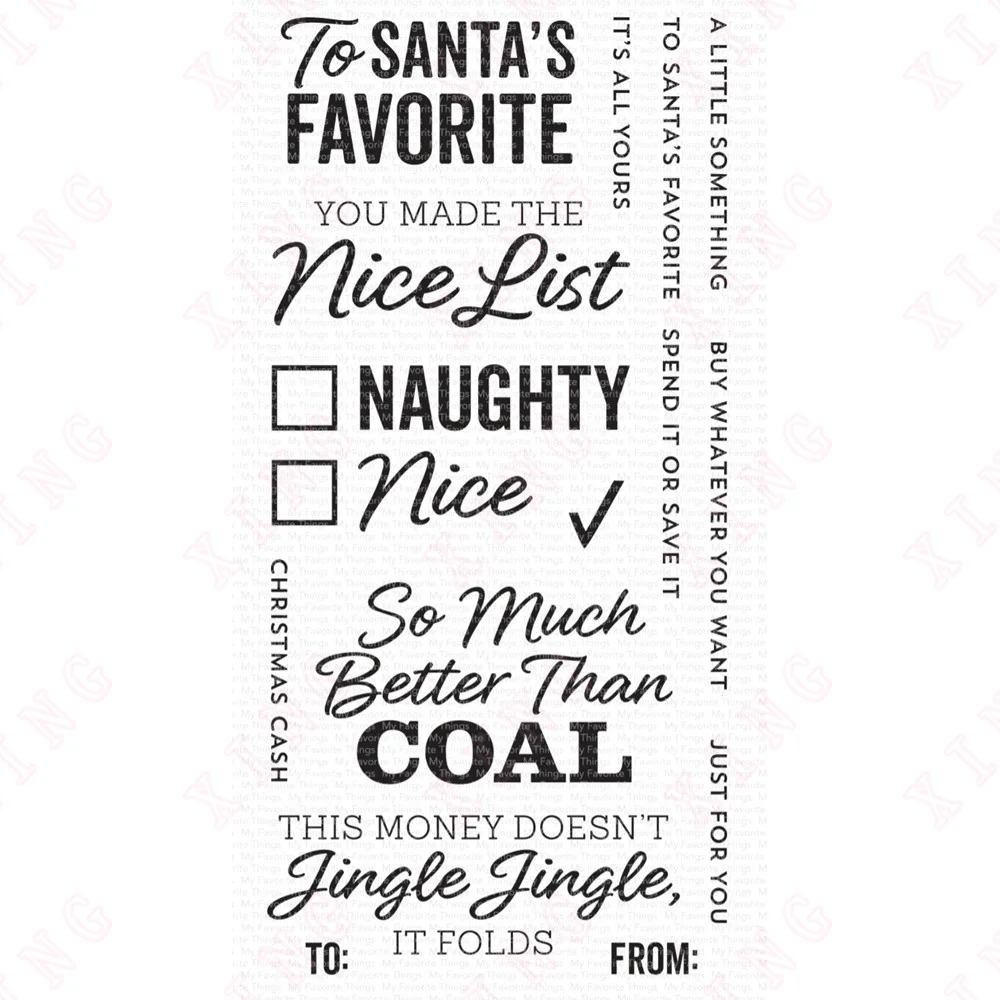 New Cut Diy Scrapbook Paper Craft Handmade Album Card Decoration Embossing Christmas Cash Template Arrival Clear Silicone Stamps
New Cut Diy Scrapbook Paper Craft Handmade Album Card Decoration Embossing Christmas Cash Template Arrival Clear Silicone Stamps
