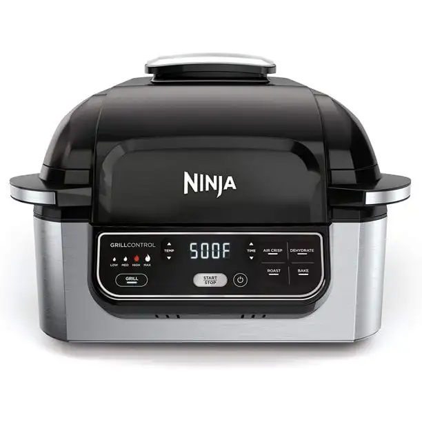 Restored Foodi AG301 5-in-1 4-Qt. Air Fryer, Roast, Bake, Dehydrate Indoor Grill (Refurbished)
Restored Foodi AG301 5-in-1 4-Qt. Air Fryer, Roast, Bake, Dehydrate Indoor Grill (Refurbished)