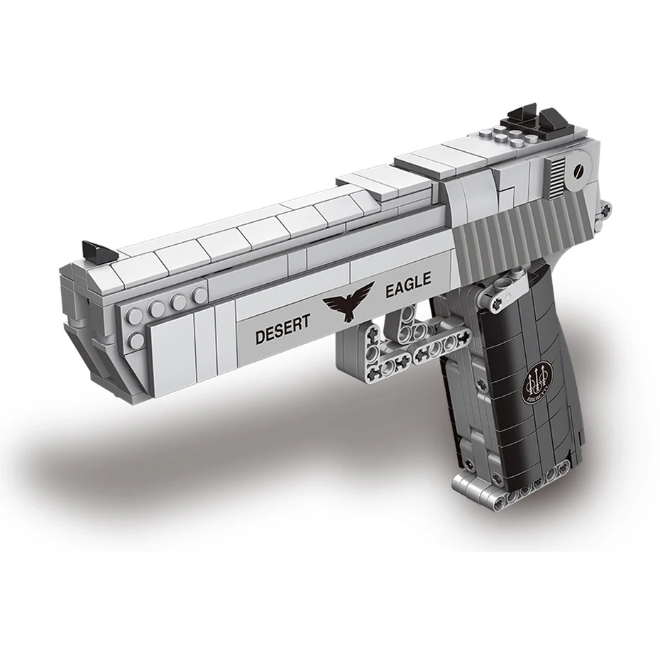 High tech Assembly Toy Gun Model 528pcs High Simulation The Desert Eagle Pistol Building Blocks Boys Toys Brick Christams Gift
High tech Assembly Toy Gun Model 528pcs High Simulation The Desert Eagle Pistol Building Blocks Boys Toys Brick Christams Gift