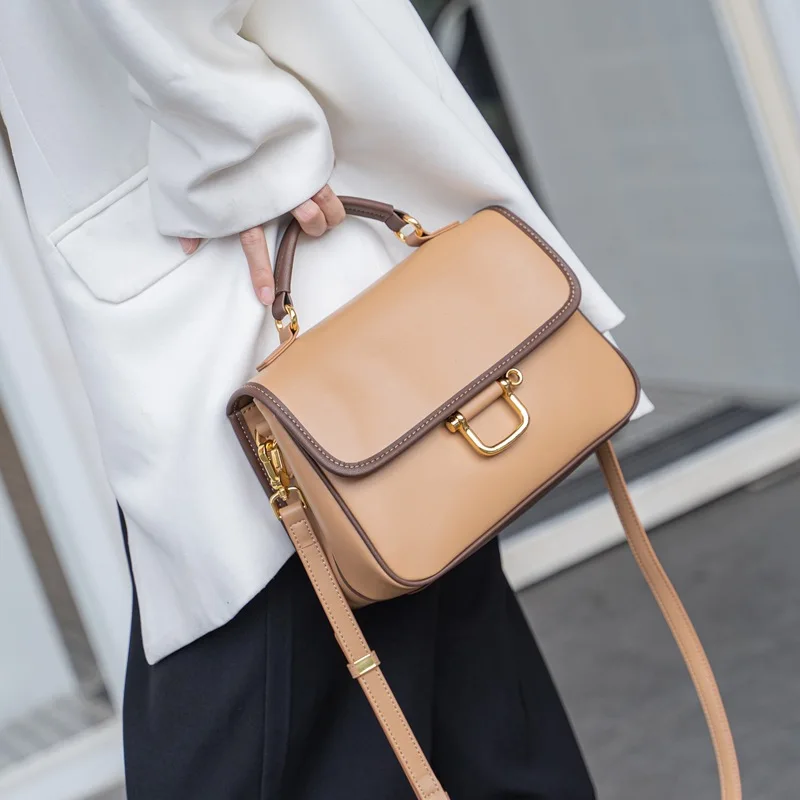 Split Leather Shoulder Bags Cross Body Top Quality Luxury Women Handbags Versatile Bag for Lady High Capacity Preppy Style
Split Leather Shoulder Bags Cross Body Top Quality Luxury Women Handbags Versatile Bag for Lady High Capacity Preppy Style