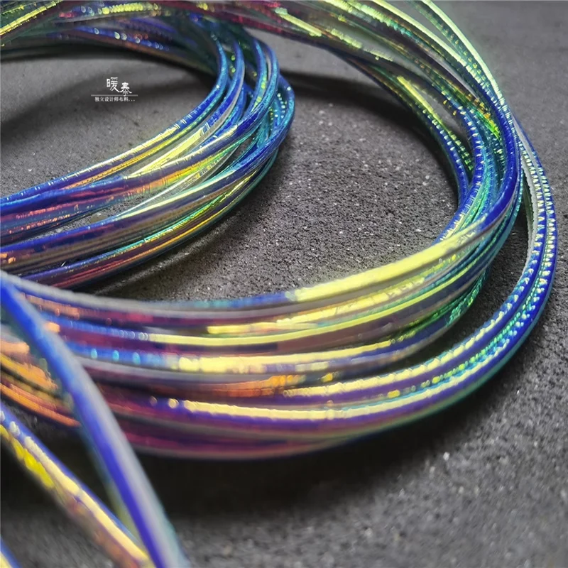 Laser Rainbow Rope Accessories DIY Belt Rope Hat Clothes Stage Art Decor Designer Accessories Fabric
Laser Rainbow Rope Accessories DIY Belt Rope Hat Clothes Stage Art Decor Designer Accessories Fabric