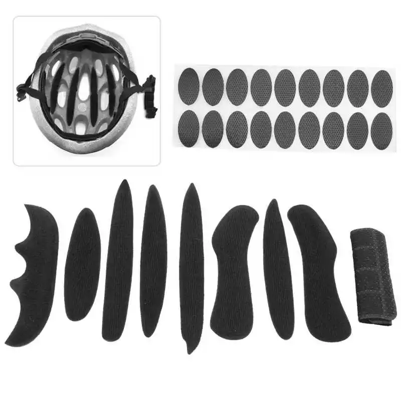 2 Set Helmet Inner Padding Kits Sealed Sponge Lining Protection Liner Cushion Mat for Sports Cycling Bike Motorcycle
2 Set Helmet Inner Padding Kits Sealed Sponge Lining Protection Liner Cushion Mat for Sports Cycling Bike Motorcycle