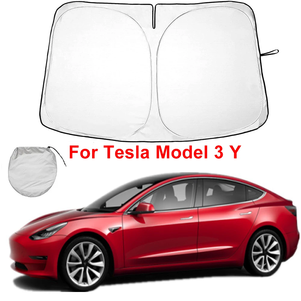 Car Windshield Sun Shade Covers Visors Front Window Sunscreen Protector Parasol Coche For Tesla Model 3 Y Sunshade Accessories
Car Windshield Sun Shade Covers Visors Front Window Sunscreen Protector Parasol Coche For Tesla Model 3 Y Sunshade Accessories
