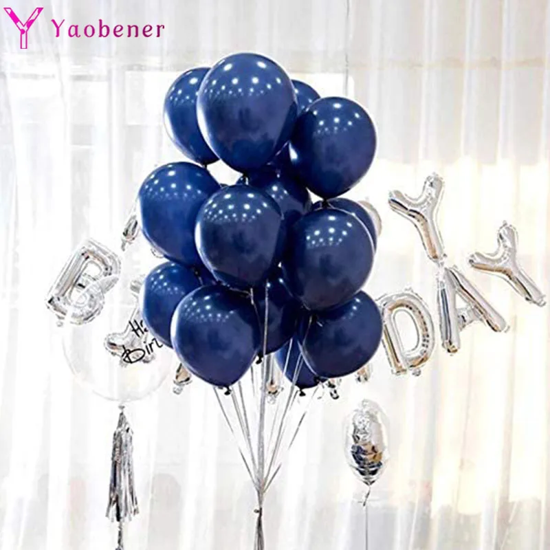 30/20/5pcs 18/12/10/5inch Navy Blue Latex Balloons Happy Birthday Party Decorations Adult Kids Baby Shower Wedding Helium Globos
30/20/5pcs 18/12/10/5inch Navy Blue Latex Balloons Happy Birthday Party Decorations Adult Kids Baby Shower Wedding Helium Globos