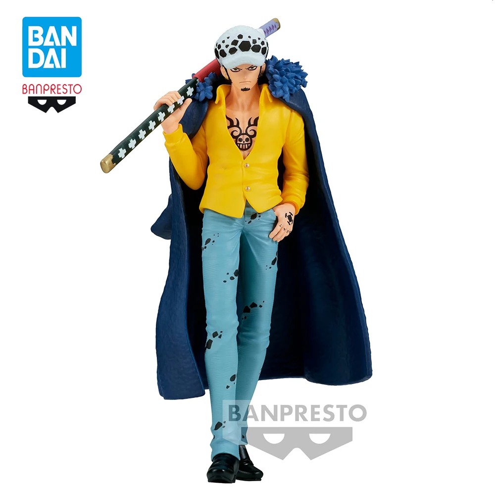 Original BANPRESTO ONE PIECE Trafalgar D. Water Law PVC Anime Figure Action Figures Model Toys
Original BANPRESTO ONE PIECE Trafalgar D. Water Law PVC Anime Figure Action Figures Model Toys