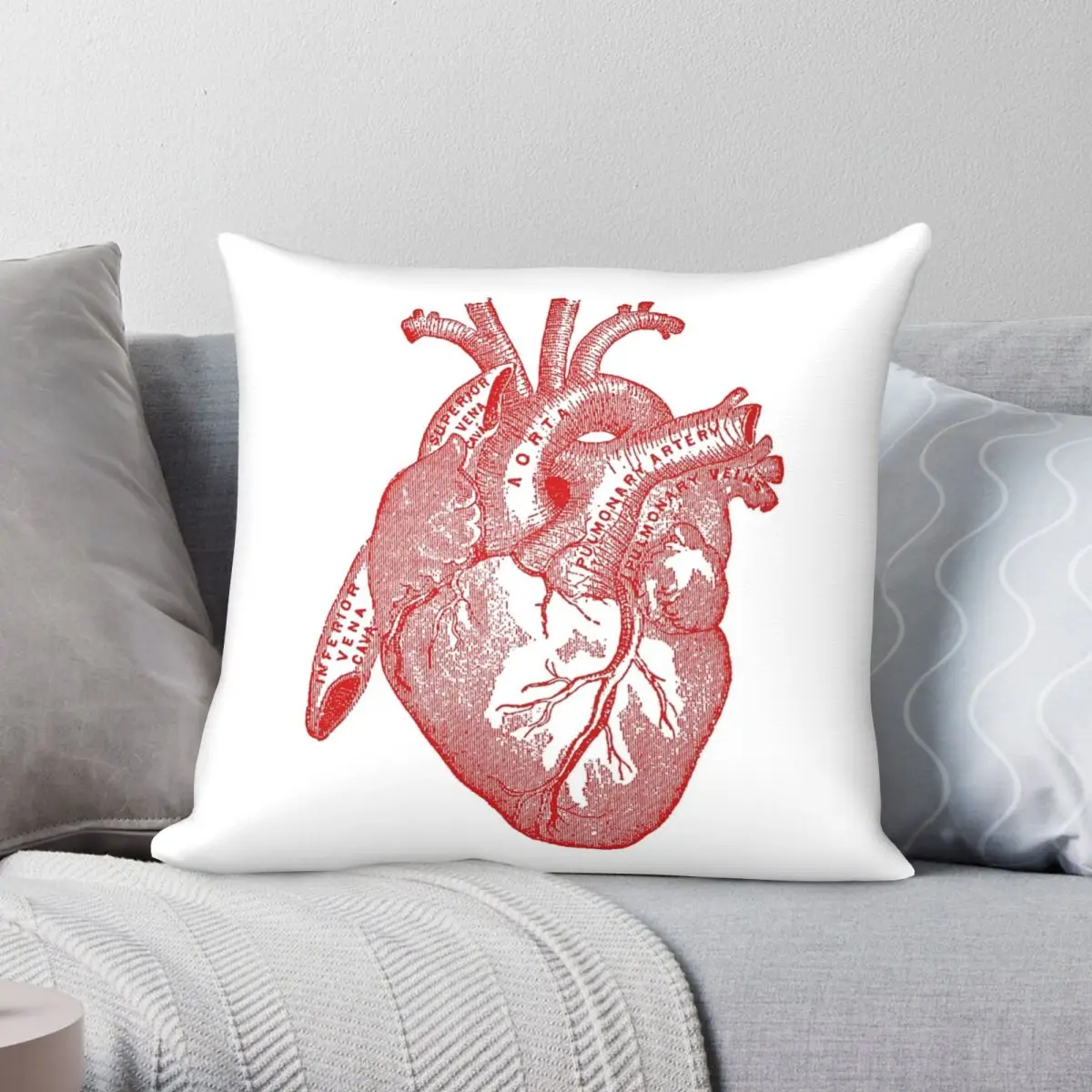 Human Anatomy Heart Pillowcase Polyester Linen Creative Zip Decor Throw Pillow Case Room Cushion Case
Human Anatomy Heart Pillowcase Polyester Linen Creative Zip Decor Throw Pillow Case Room Cushion Case