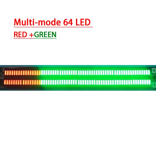 Музыкальный индикатор уровня звука 64 LED
Музыкальный индикатор уровня звука 64 LED
