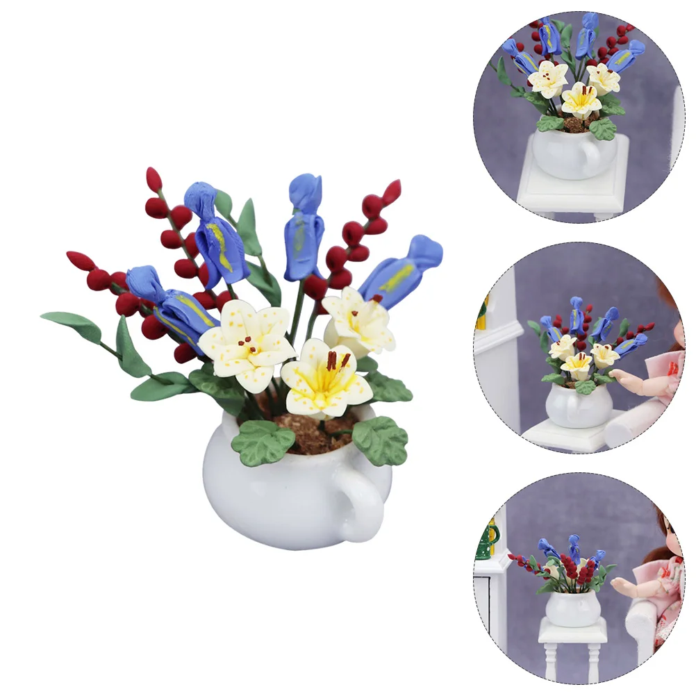 Flower Model Desktop Accessories Decorative Potted Plants Artificial Plants Mini White Pot Green House Simulation Pot
Flower Model Desktop Accessories Decorative Potted Plants Artificial Plants Mini White Pot Green House Simulation Pot