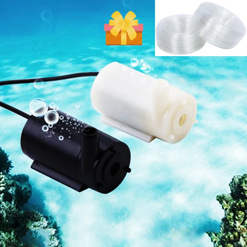 DC 5V USB Brushless Motor Pump Super Quiet Portable Submersible Water Pump Hydroponic Fish Tank Circulating Water Craft Fountain 
DC 5V USB Brushless Motor Pump Super Quiet Portable Submersible Water Pump Hydroponic Fish Tank Circulating Water Craft Fountain