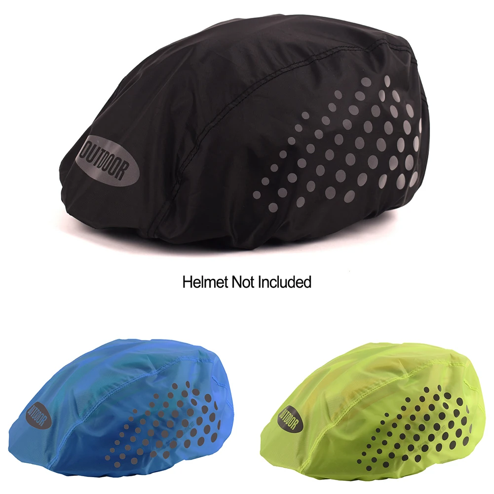 Bicycle Helmet Waterproof Cover With Reflective Strip Cycling MTB Road Bike Helmet Rain Cover Oxford Cloth Protection Cover 1Pcs
Bicycle Helmet Waterproof Cover With Reflective Strip Cycling MTB Road Bike Helmet Rain Cover Oxford Cloth Protection Cover 1Pcs