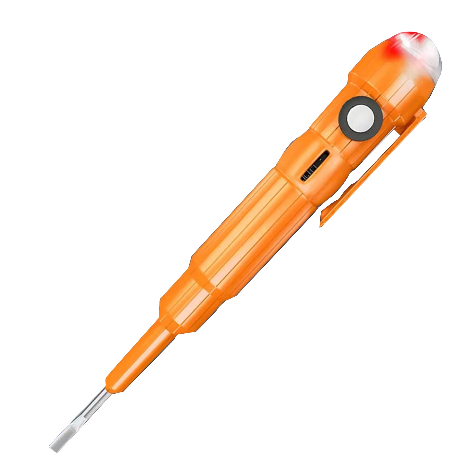 Upgraded Smart Voltage Tester Pen 24-250V Buzzer Alarm Flashlight Safety Circuit Power Detector Pen Electric Tester Screwdriver
Upgraded Smart Voltage Tester Pen 24-250V Buzzer Alarm Flashlight Safety Circuit Power Detector Pen Electric Tester Screwdriver