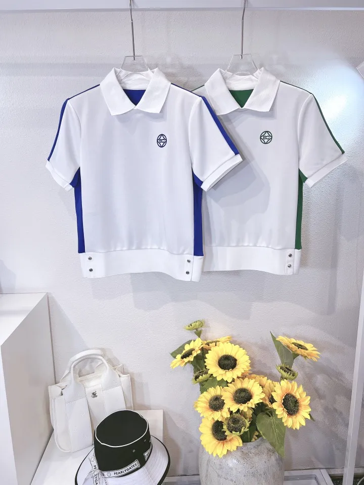Pullover Lapel Age Reduction Golf Clothing Ladies Short Sleeve Top Korean Sports Outdoor Tennis Short Sleeve T-Shirt
Pullover Lapel Age Reduction Golf Clothing Ladies Short Sleeve Top Korean Sports Outdoor Tennis Short Sleeve T-Shirt