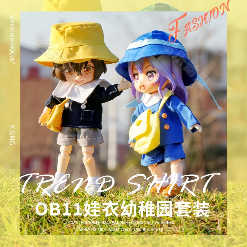 Kawaii Anime Ob11 Baby Clothes Kindergarten Clothes Set Uniforms Ob11,ymy,ddf,gsc,body9 1/12 Bjd Doll Clothes Accessories Suit
Kawaii Anime Ob11 Baby Clothes Kindergarten Clothes Set Uniforms Ob11,ymy,ddf,gsc,body9 1/12 Bjd Doll Clothes Accessories Suit
