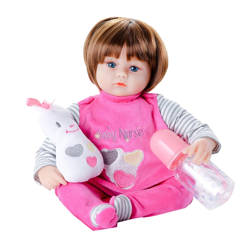 Hot 45cm Rebirth Doll Simulation Baby Doll Enamel Doll Realistic Details Baby Doll 45cm Baby Comfort Toy
Hot 45cm Rebirth Doll Simulation Baby Doll Enamel Doll Realistic Details Baby Doll 45cm Baby Comfort Toy