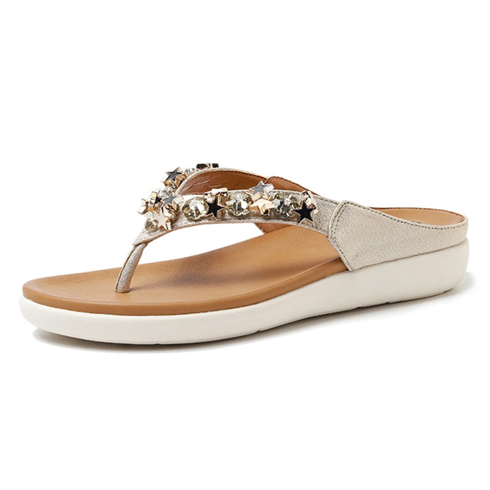 2022 Summer Slippers Women Casual Durable Flip Flops Beach Sandals Female Shoes Beaded Rhinestones Lady Room Slippers cx431
2022 Summer Slippers Women Casual Durable Flip Flops Beach Sandals Female Shoes Beaded Rhinestones Lady Room Slippers cx431