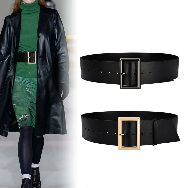 Luxury waist sealing tie-in coat decoration body-hugging wide belt fashion contracted garment obi
Luxury waist sealing tie-in coat decoration body-hugging wide belt fashion contracted garment obi