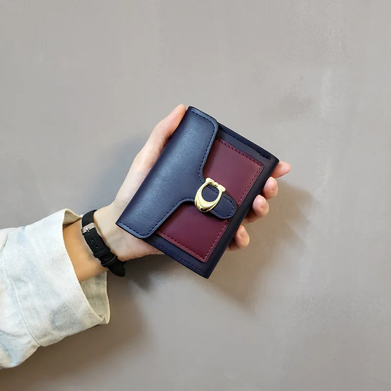 Fashion Trifold Women's Wallet Short Women Coin Purse Wallets For Woman Card Holder Small Ladies Wallet Female Hasp Mini Clutch
Fashion Trifold Women's Wallet Short Women Coin Purse Wallets For Woman Card Holder Small Ladies Wallet Female Hasp Mini Clutch
