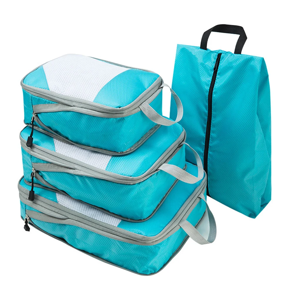4pcs/set Portable Luggage Travel Storage Bag Suitcase Organizer Set Extensible Packing Mesh Bags for Clothing Underwear Shoes
4pcs/set Portable Luggage Travel Storage Bag Suitcase Organizer Set Extensible Packing Mesh Bags for Clothing Underwear Shoes