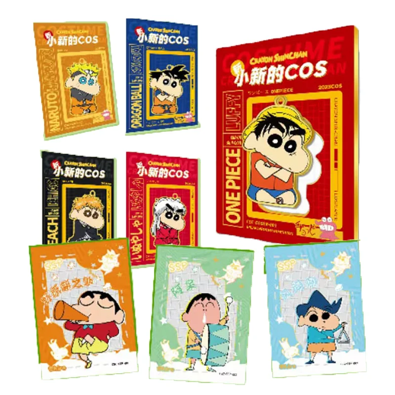 Crayon Shin-chan Anime Cute Card Box Nohara Shinnosuke Shiro Kasukabe Rare Cartoon Collection Card SSP SSR Toy For Children Gift
Crayon Shin-chan Anime Cute Card Box Nohara Shinnosuke Shiro Kasukabe Rare Cartoon Collection Card SSP SSR Toy For Children Gift