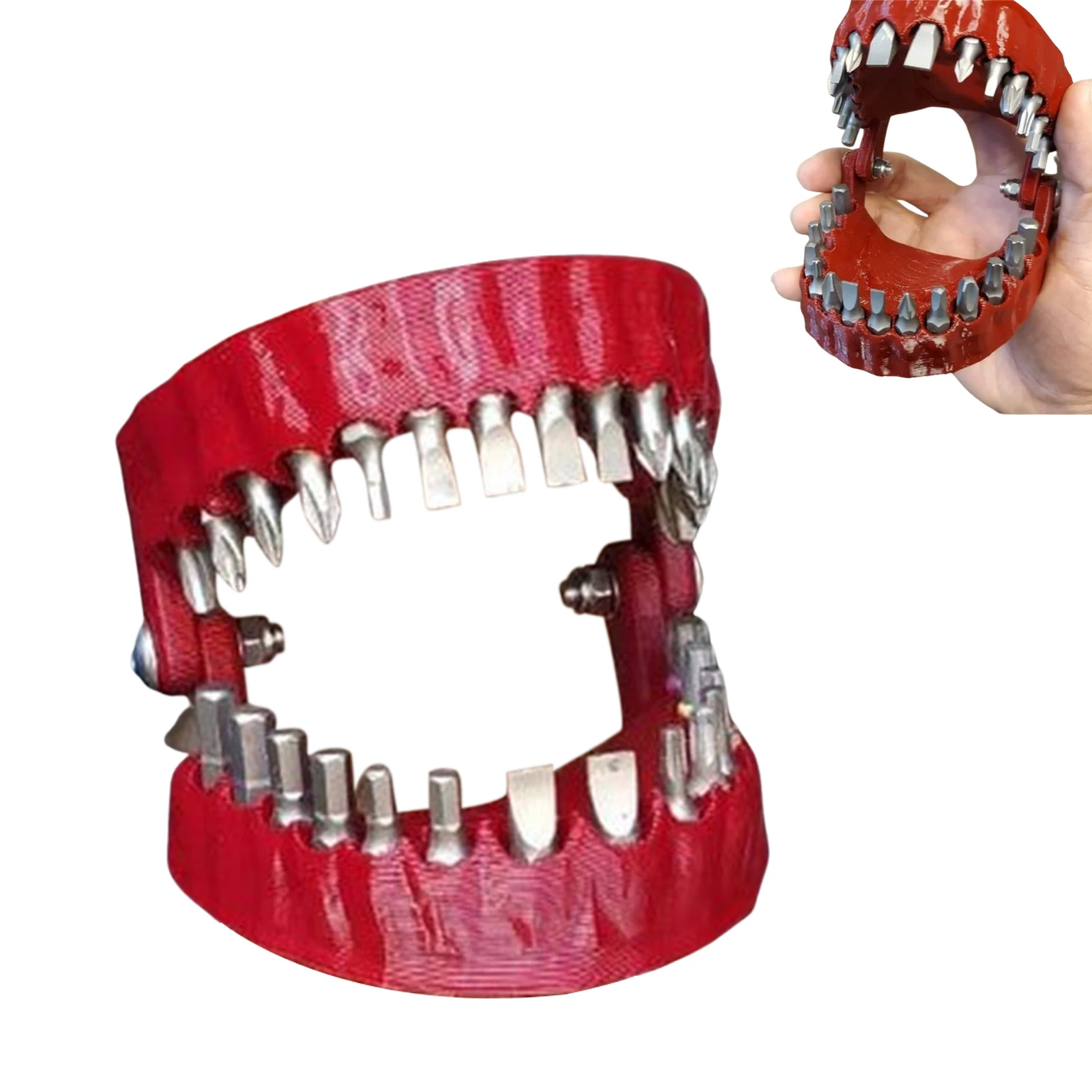 Bit Holder For Drill Denture Model Shape Drill Bit Organizer Quick Change Release Catcher Storage Box For Holding Organizing 28
Bit Holder For Drill Denture Model Shape Drill Bit Organizer Quick Change Release Catcher Storage Box For Holding Organizing 28