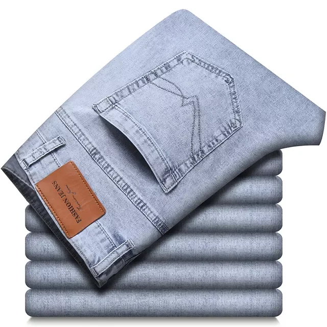 NEW IN Zipper Pocket Design Jeans Men Dark Grey Regular Fit Stretch Denim Pants Fashion Casual Slim Trousers Men Brand
NEW IN Zipper Pocket Design Jeans Men Dark Grey Regular Fit Stretch Denim Pants Fashion Casual Slim Trousers Men Brand
