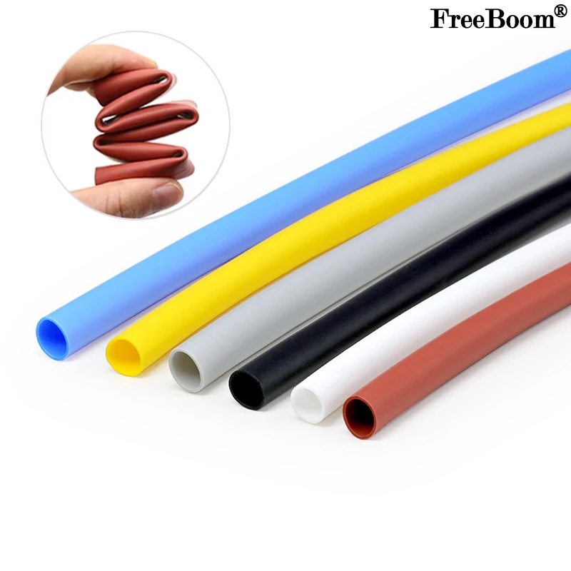 Силиконовая термоусадочная трубка длиной 1 м 200 ° C Диаметр 0,8 ~ 30 мм Гибкая защитная пленка для проводов Кабельная трубка с высокотемпературной изоляцией
Силиконовая термоусадочная трубка длиной 1 м 200 ° C Диаметр 0,8 ~ 30 мм Гибкая защитная пленка для проводов Кабельная трубка с высокотемпературной изоляцией