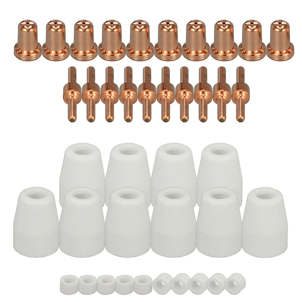 ELECTRODE TIPS For Plasma Cutting Machines 18866L TIPS 40A 12MM 18204 SHIEDED-CUP 18205 ELECTRODE 18785 GAS RING
ELECTRODE TIPS For Plasma Cutting Machines 18866L TIPS 40A 12MM 18204 SHIEDED-CUP 18205 ELECTRODE 18785 GAS RING
