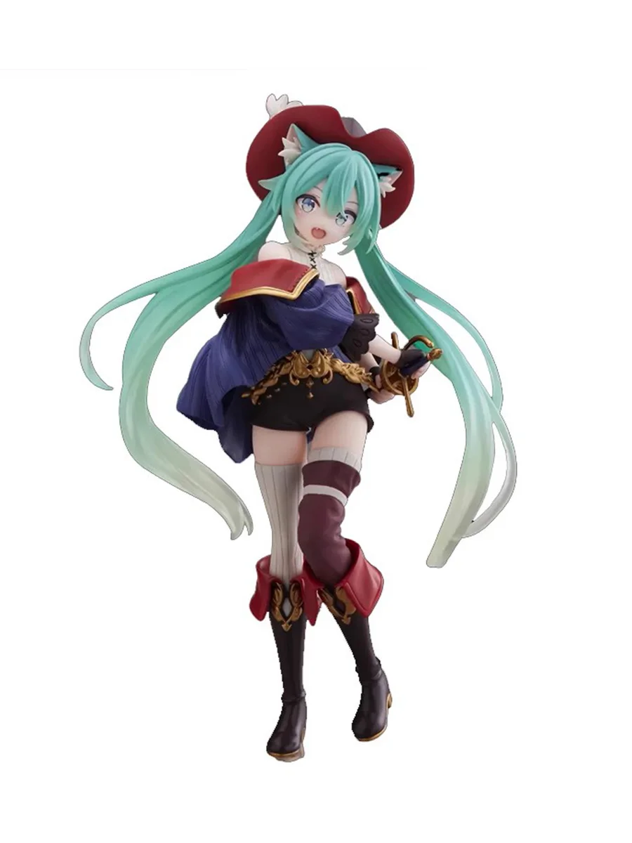 Original Taito Prize Figure Wonderland Piapro Hatsune Miku Cat In Boots Ver. Anime Figure Model Collection Doll Gift
Original Taito Prize Figure Wonderland Piapro Hatsune Miku Cat In Boots Ver. Anime Figure Model Collection Doll Gift