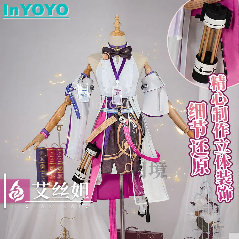 InYOYO Asta Cosplay Honkai: Star Rail Costume Gorgeous Lovely Dress Game Suit Halloween Carnival Party Outfit Women XS-3XL NEW
InYOYO Asta Cosplay Honkai: Star Rail Costume Gorgeous Lovely Dress Game Suit Halloween Carnival Party Outfit Women XS-3XL NEW