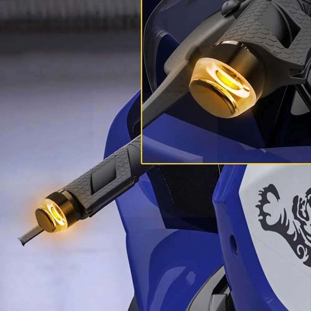2pcs Motorcycle Turn Signal Light Handlebar End Led Lamp Yellow Side Marker Bar Light Flasher Indicator Handle 22mm Univers K3c1
2pcs Motorcycle Turn Signal Light Handlebar End Led Lamp Yellow Side Marker Bar Light Flasher Indicator Handle 22mm Univers K3c1