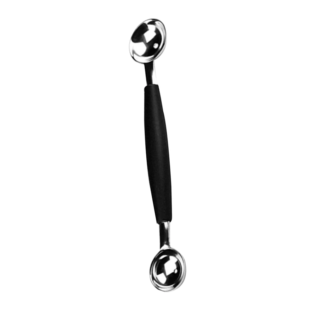 18Cm Stainless Steel Melon Baller Kitchen Cut Watermelon Carving Knife Double Side Fruit Digging Spoon Ice Cream Platter Spoon
18Cm Stainless Steel Melon Baller Kitchen Cut Watermelon Carving Knife Double Side Fruit Digging Spoon Ice Cream Platter Spoon