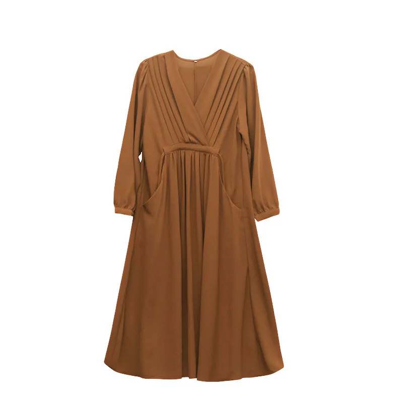 Autumn and winter fashion maternity dress Long sleeved women's knitting maternity dress
Autumn and winter fashion maternity dress Long sleeved women's knitting maternity dress