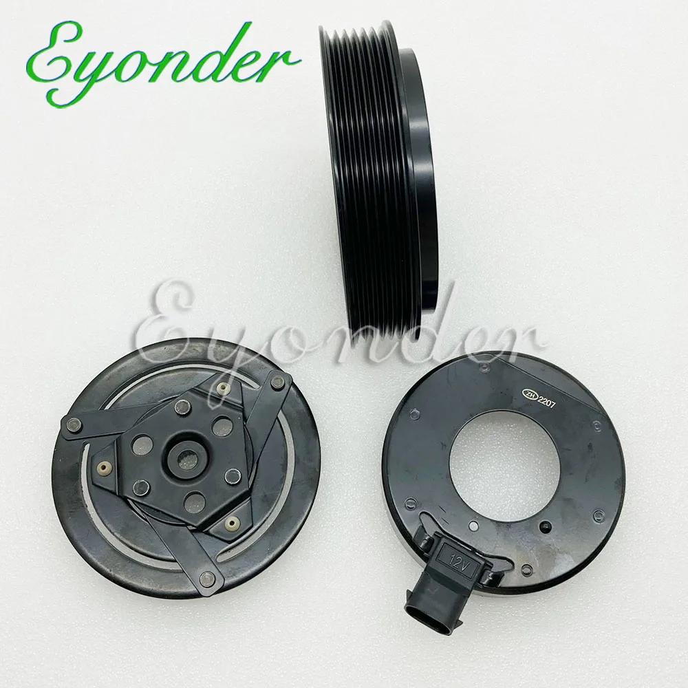 A/C AC Air Conditioning Compressor Electromagnetic Magnetic Clutch Pulley for OPEL MOVANO VIVARO 4403563 4411362 1135309 
A/C AC Air Conditioning Compressor Electromagnetic Magnetic Clutch Pulley for OPEL MOVANO VIVARO 4403563 4411362 1135309